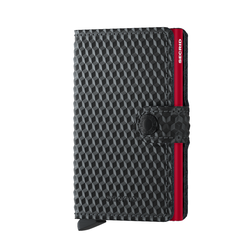 Secrid Miniwallet Cubic Black-Red