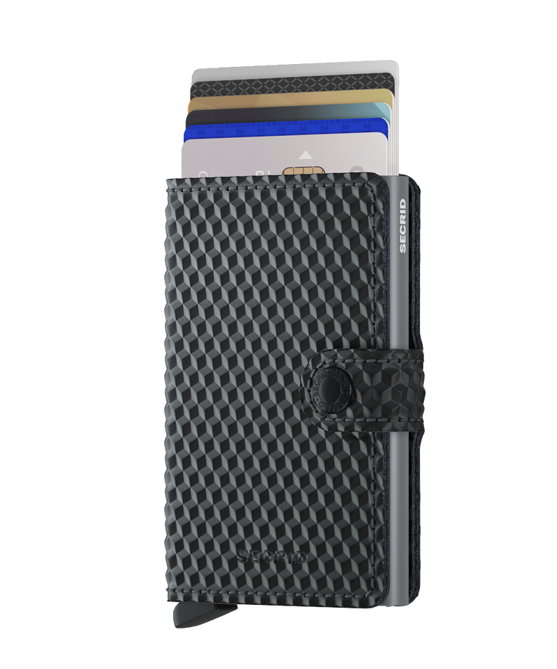 Secrid Miniwallet Cubic Black-Titanium