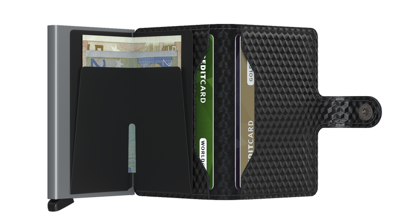 Secrid Miniwallet Cubic Black-Titanium