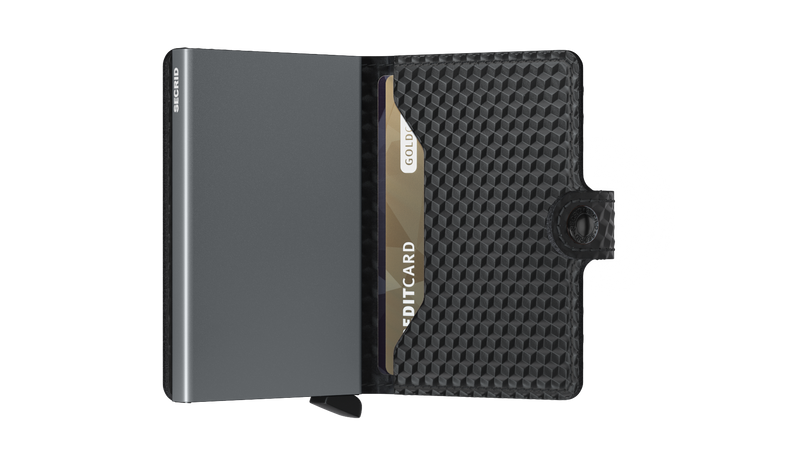 Secrid Miniwallet Cubic Black-Titanium