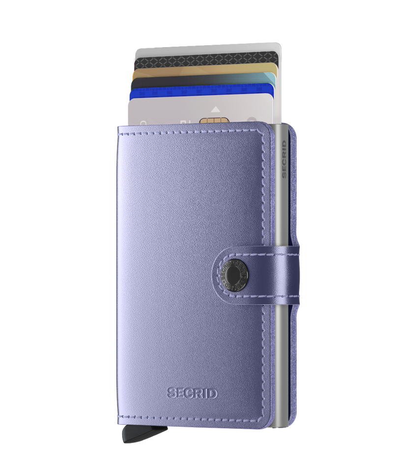 Secrid Miniwallet Metallic Lila