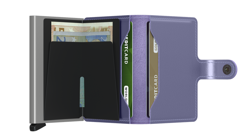 Secrid Miniwallet Metallic Lila