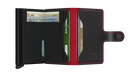 Secrid Miniwallet Perforated Black Red