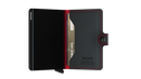 Secrid Miniwallet Perforated Black Red