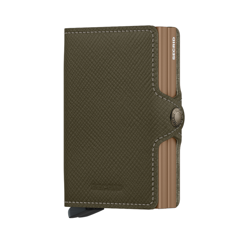 Secrid Twinwallet Saffiano Olive