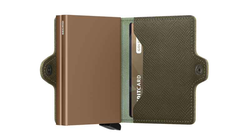 Secrid Twinwallet Saffiano Olive