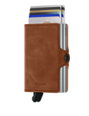 Secrid Twinwallet Vintage Cognac-Silver