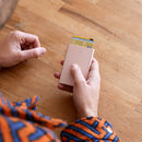 Ogon Slider Aluminium Card Holder Blush Pink