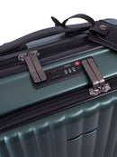 Cellini Tri Pak Carry On Trolley Case Green