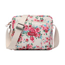 Troop London Small Shoulder Bag Beige/Floral