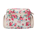 Troop London Small Shoulder Bag Beige/Floral