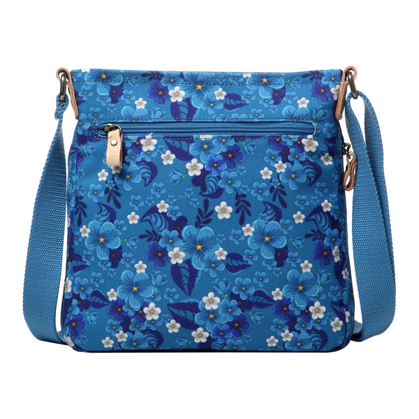 Troop London Shoulder Cross Body Blue Floral