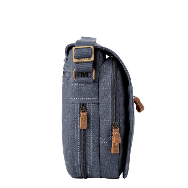 Troop London Shoulder Cross Body Blue