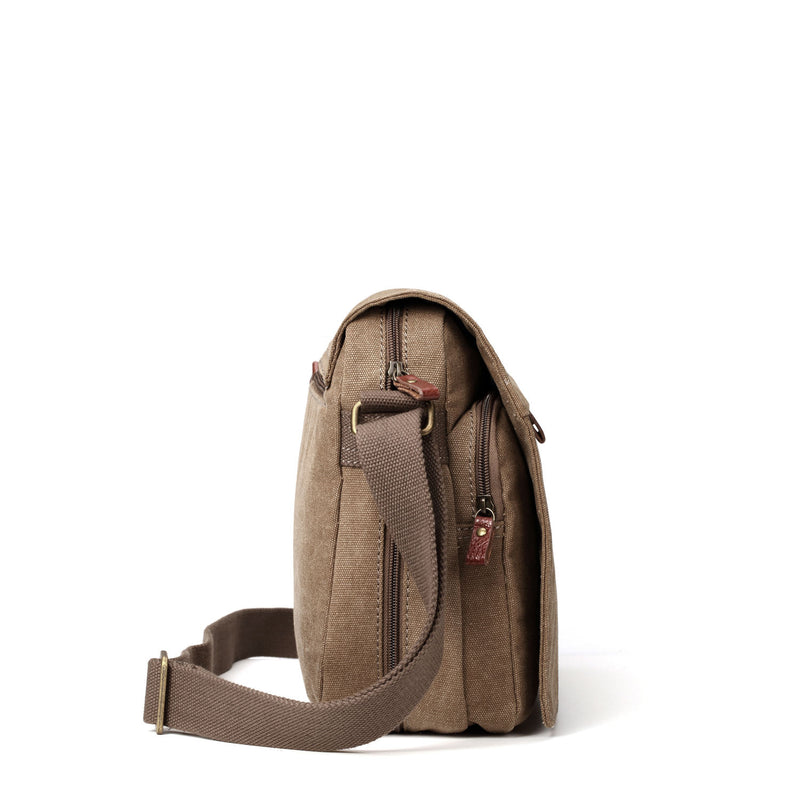 Troop London Computer Messenger Brown