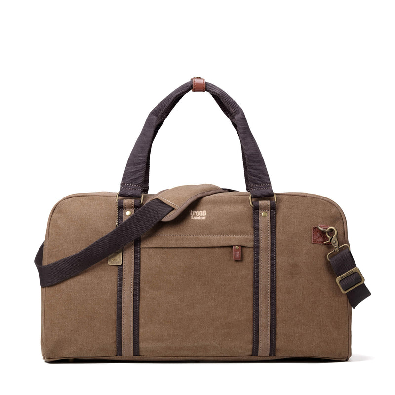 Troop London Travel Hold All Duffel Brown