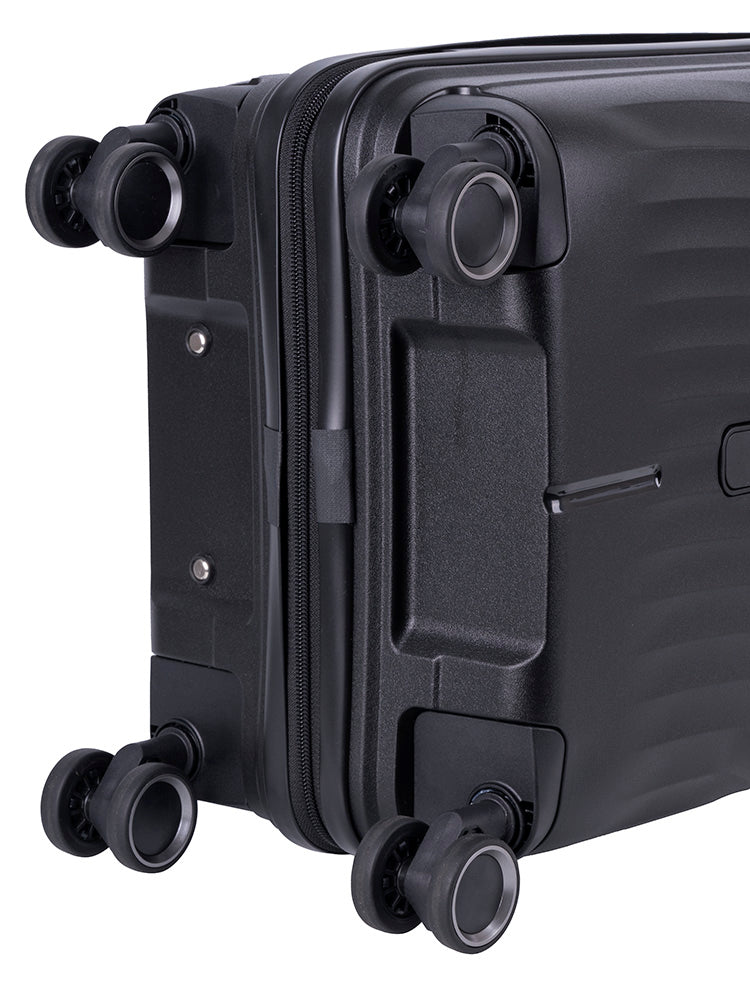 Cellini Xpedition Carry On Trolley Trunk Case Black