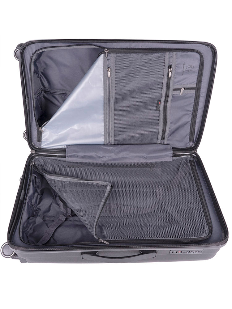 Cellini Xpedition Medium Trolley Trunk Case Black