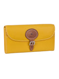 Polo Benton Clutch Purse Mustard/Tan