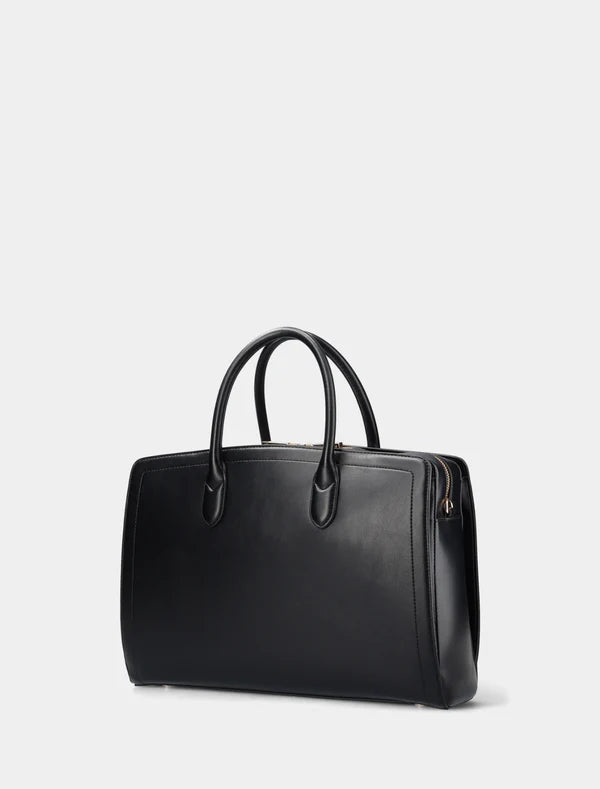 Dianna Boxy Laptop Bag Black