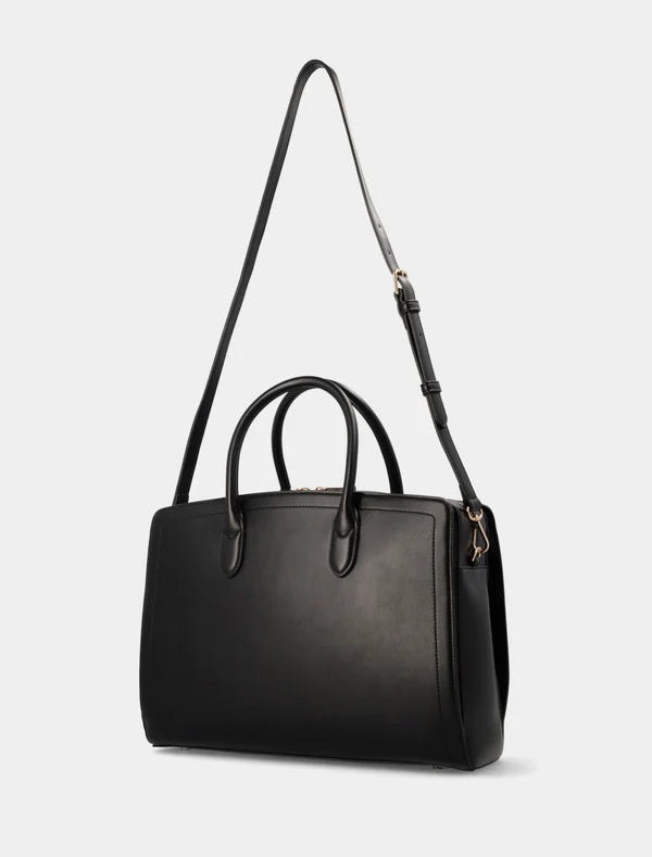 Dianna Boxy Laptop Bag Black