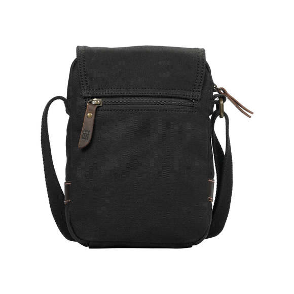 Troop London Crossbody Wax Black