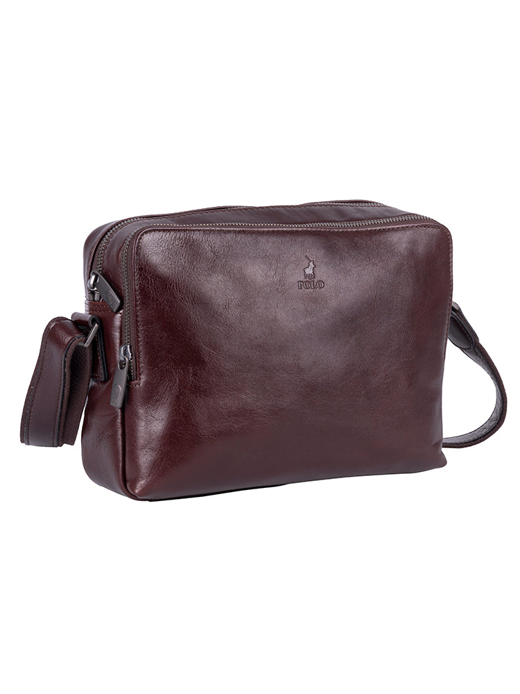 Polo Delta Crossbody Brown