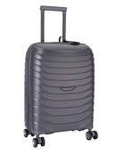 Cellini Grande Carry On Trolley Case Dark Grey