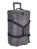 Voyager Trek Medium 2 Wheel Trolley Duffle Granite
