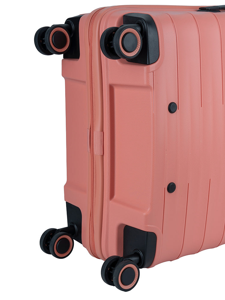 Jo Borkett ONYX Medium Trolley Case Coral