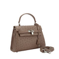 Journey Ostrich 2091 Handbag Mink