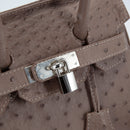 Journey Ostrich 2091 Handbag Mink