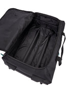 Voyager Trek Medium 2 Wheel Trolley Duffle Black