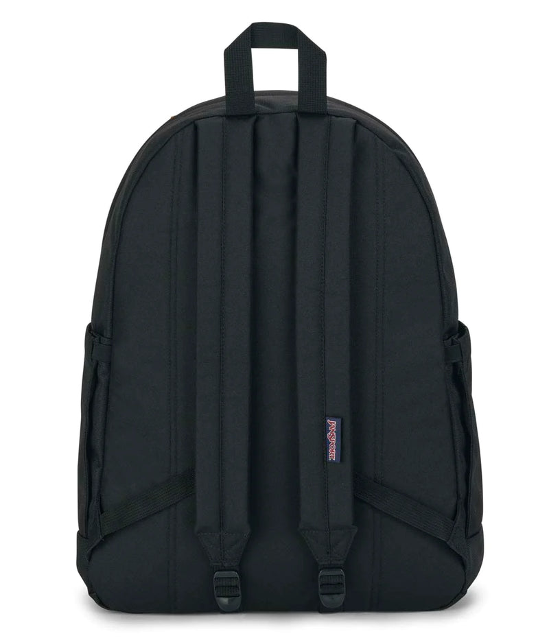 Basic black jansport backpack best sale