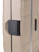 Cellini Safetech Carry On Trolley Case Rock Brown