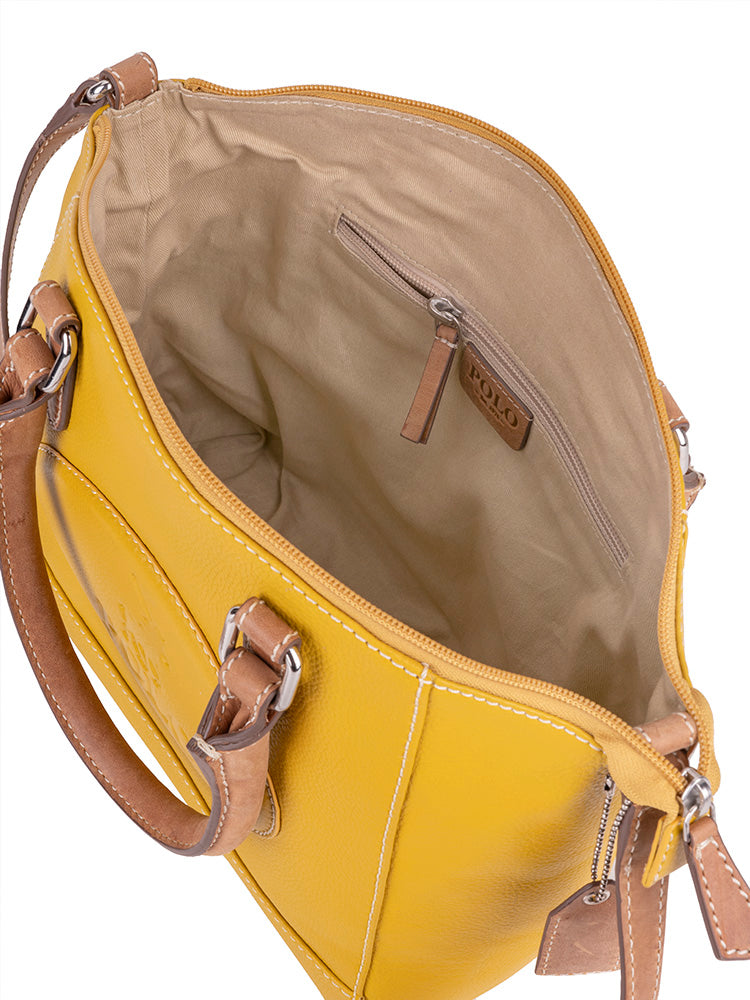 Polo Benton Small Shopper Mustard/Tan