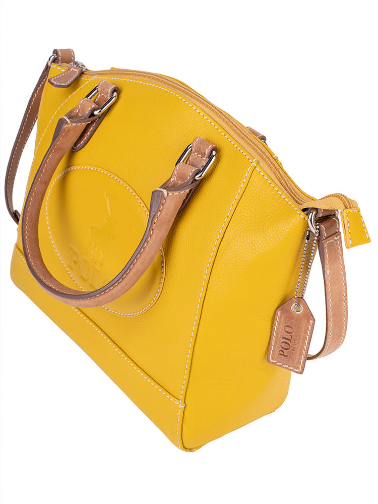 Polo Benton Small Shopper Mustard/Tan