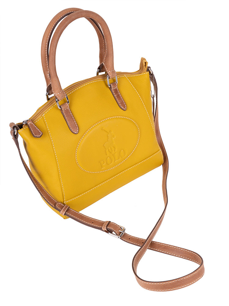 Polo Benton Small Shopper Mustard/Tan