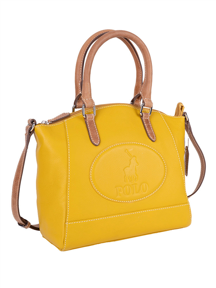 Polo Benton Small Shopper Mustard/Tan