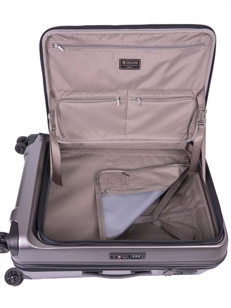 Cellini Tri Pak Medium Trolley Case Champagne