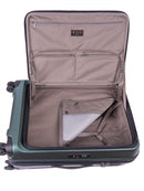 Cellini Tri Pak Medium Trolley Case Green