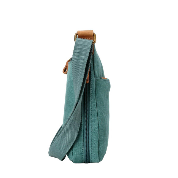 Troop London Shoulder Cross Body Turquoise