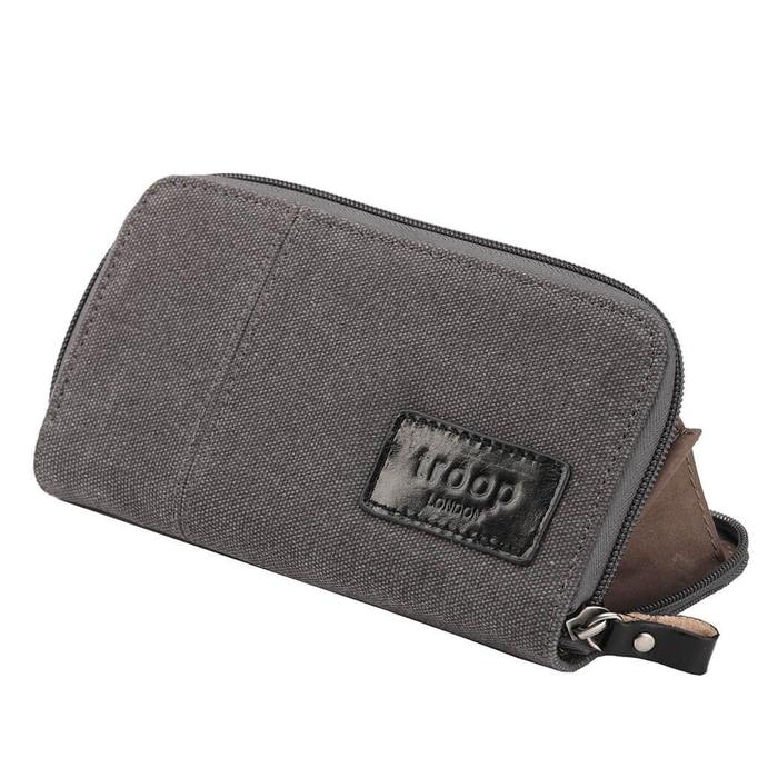 Troop London Ladies Purse Charcoal