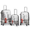 Claymore City Prints 71cm 4 W Cabin Trolley Case London Bus