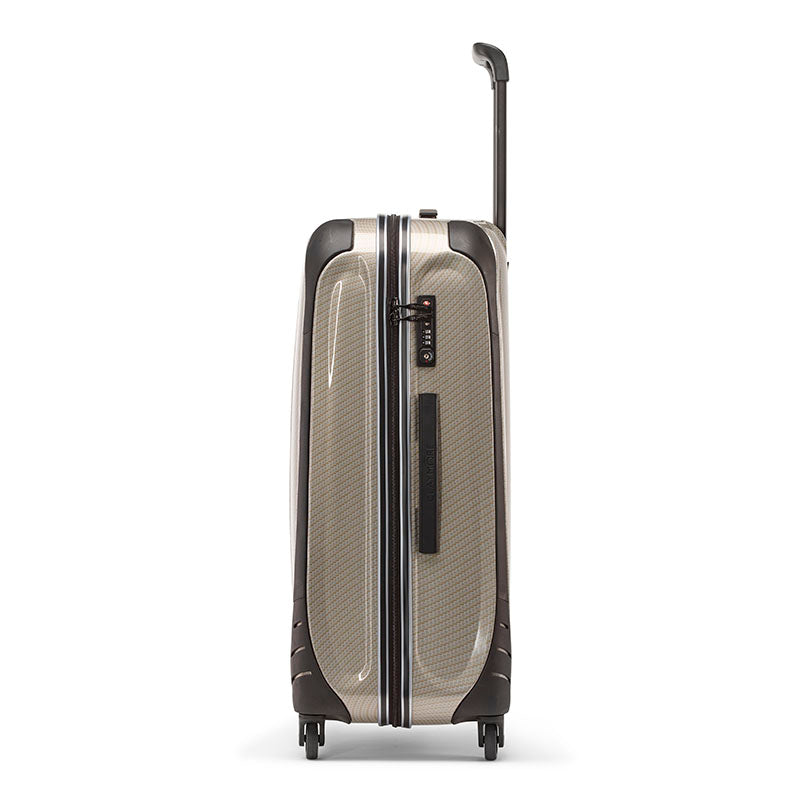 Claymore Opaque 75cm Trolley Case Champagne