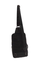 Journeyman Leather Single Strap Small Backpack