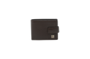 Dakar Wave Metal Leather Wallet With Tab 6 CC