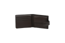 Dakar Wave Metal Leather Wallet With Tab 6 CC