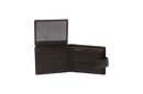 Dakar Wave Metal Leather Wallet With Tab 6 CC
