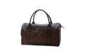 Dakar Dakota Spray Leather Weekend Duffel Bag Brown