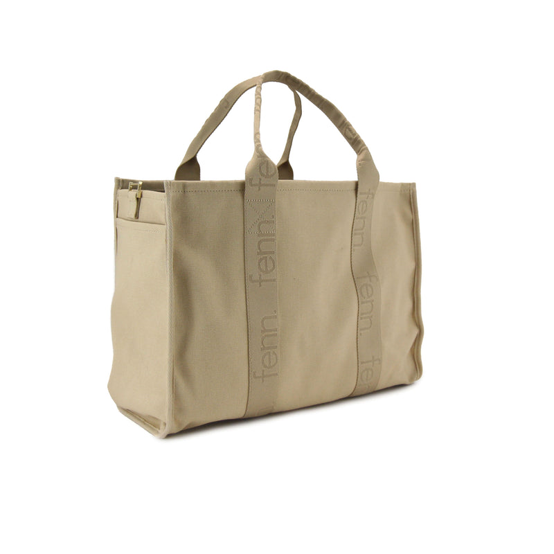 Fenn Collection Maxi Canvas Tote Toffee